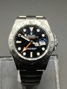 Rolex Explorer 2 Black Dial Men Watch