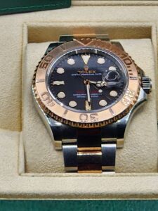 Rolex 2-tone Yachtmaster Men Watch